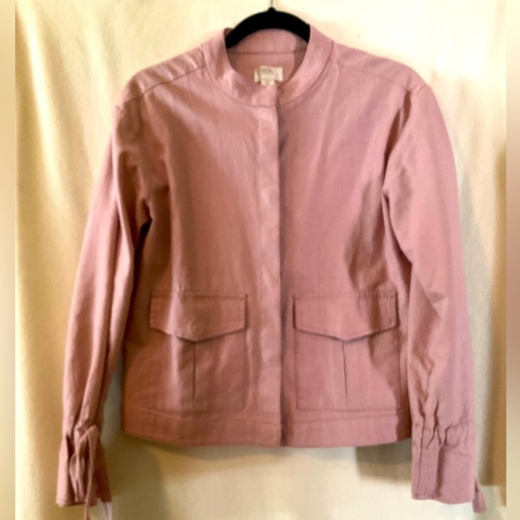 Caslon Jackets & Blazers - Caslon pink jacket with snap front closure